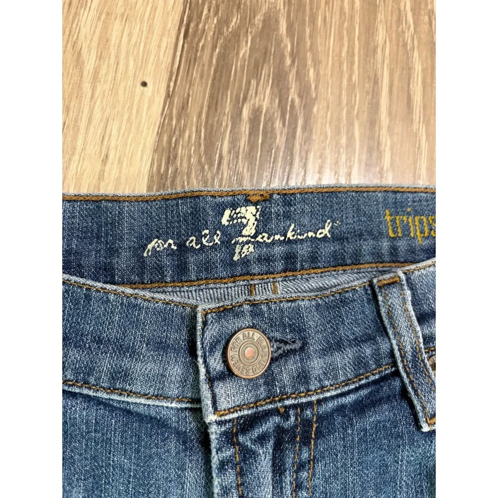 Vintage Y2K 7 For All Mankind Tripster Wide Leg Jeans Flare Bootcut 29‎ (30x28)